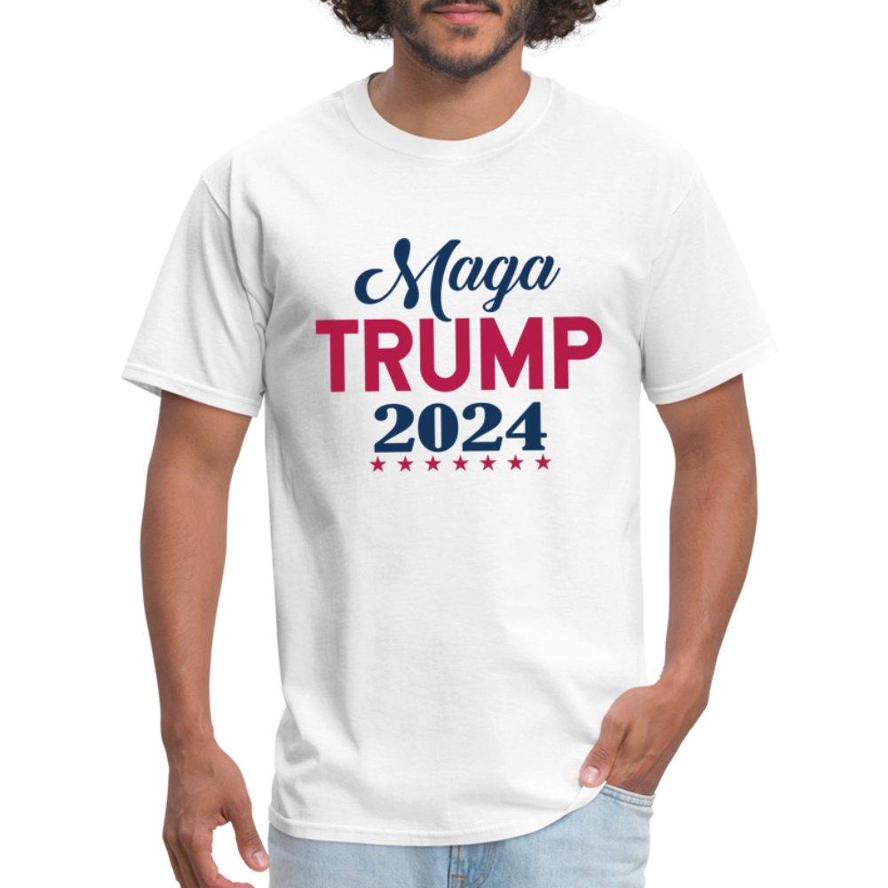 MAGA Trump 2024 T-Shirt - Color: white