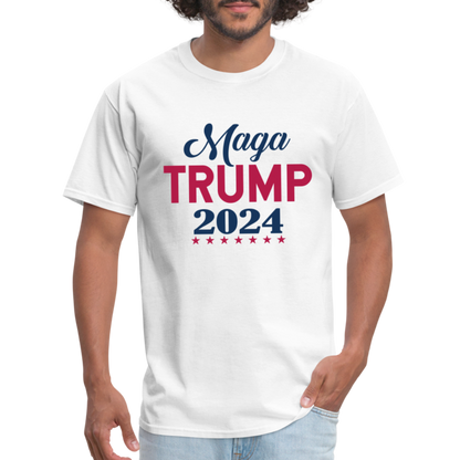 MAGA Trump 2024 T-Shirt - Color: white