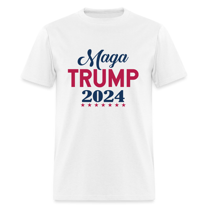 MAGA Trump 2024 T-Shirt - Color: white