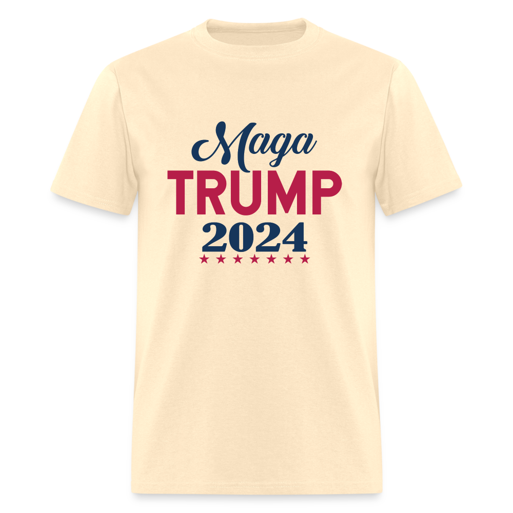 MAGA Trump 2024 T-Shirt - Color: natural