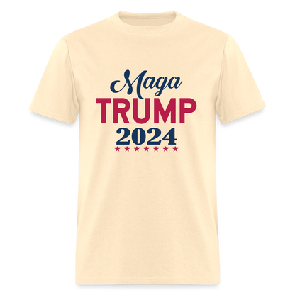 MAGA Trump 2024 T-Shirt - Color: natural