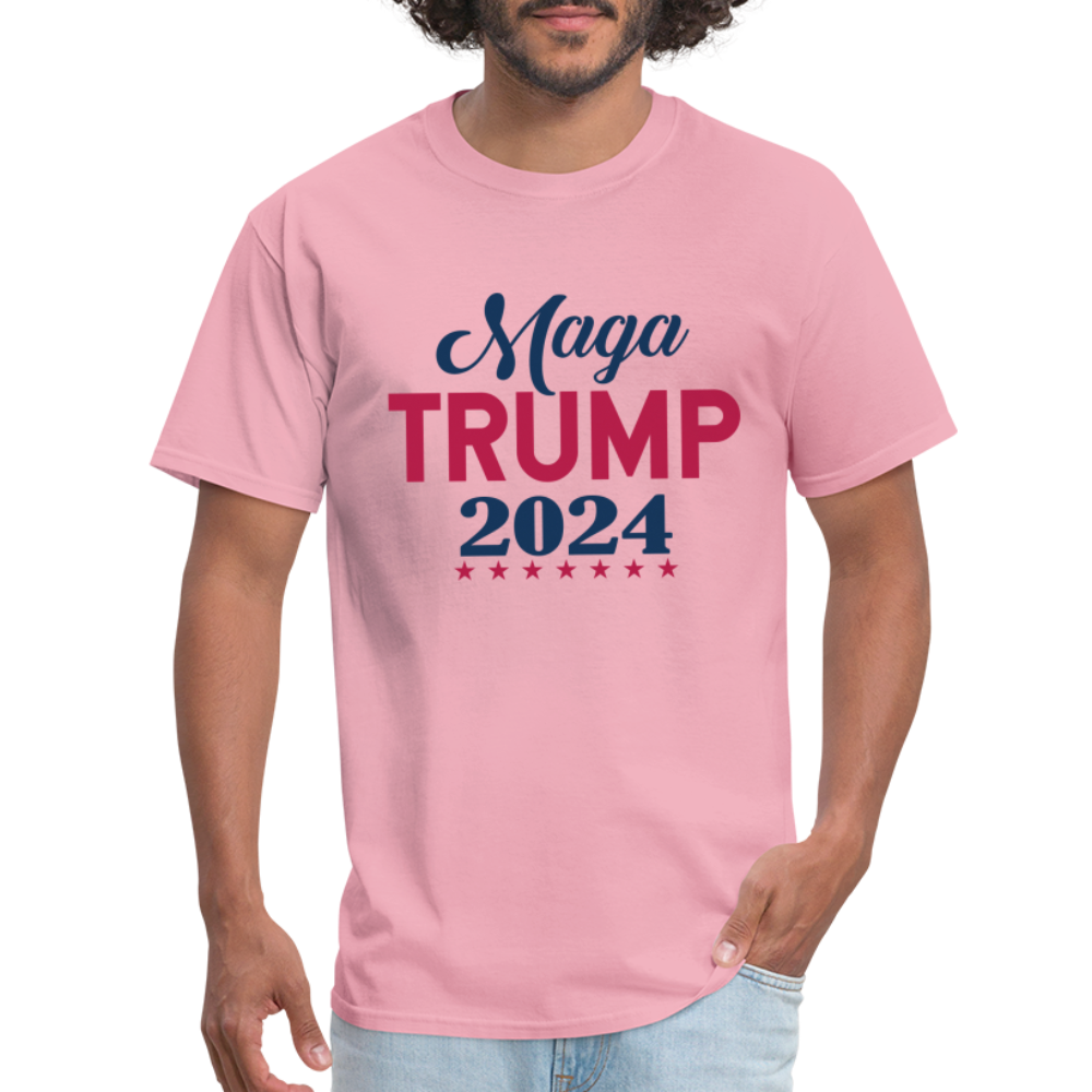 MAGA Trump 2024 T-Shirt - Color: pink