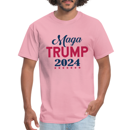 MAGA Trump 2024 T-Shirt - Color: pink