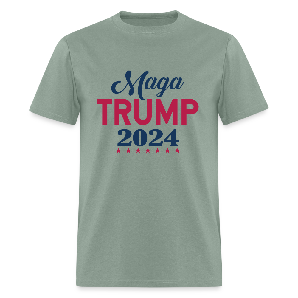 MAGA Trump 2024 T-Shirt - Color: sage