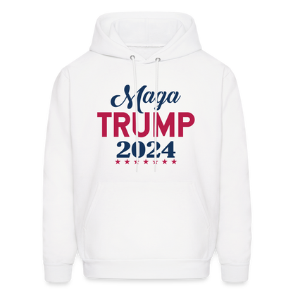 MAGA Trump 2024 Hoodie - Color: white