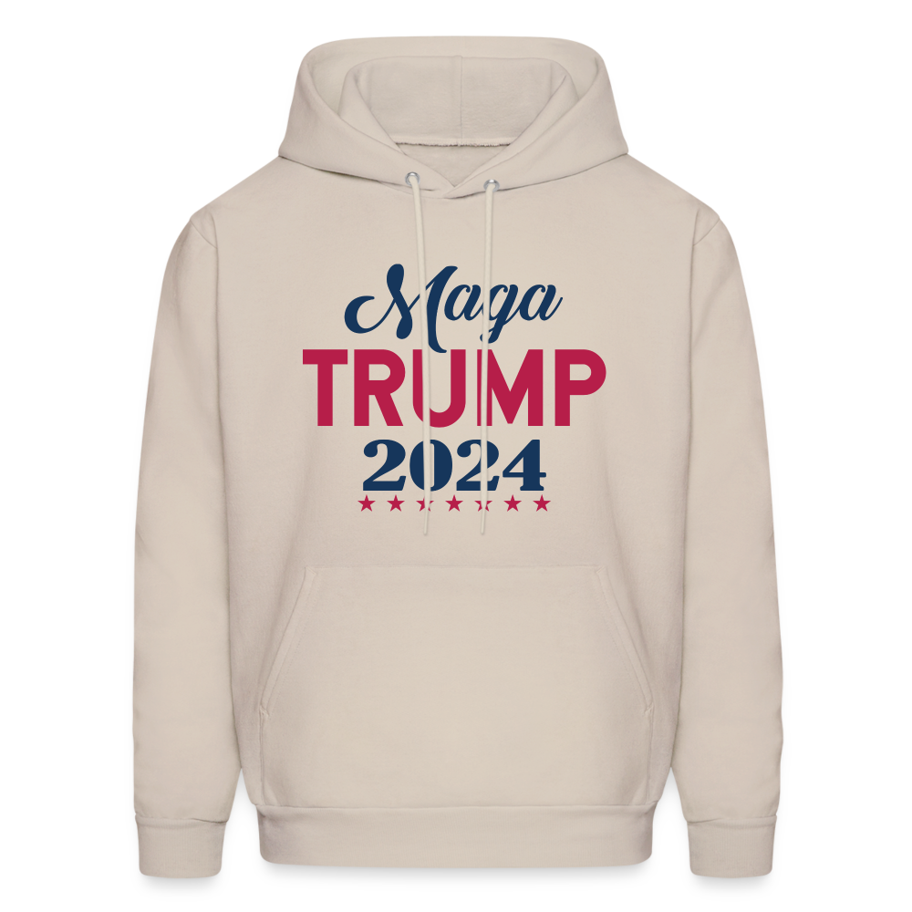 MAGA Trump 2024 Hoodie - Color: Sand