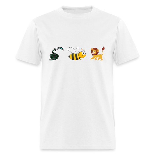 Hose Bee Lion T-Shirt (Hoes Be Lying) - white