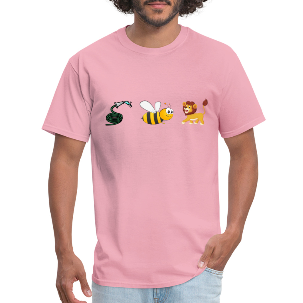 Hose Bee Lion T-Shirt (Hoes Be Lying) - Color: pink