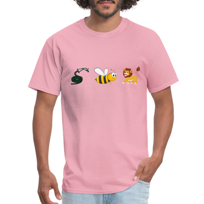 Hose Bee Lion T-Shirt (Hoes Be Lying) - Color: pink