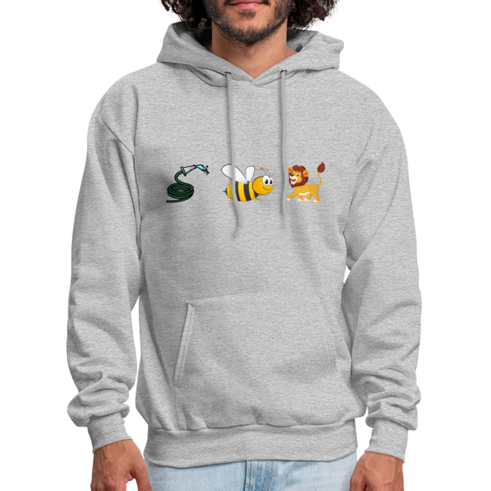 Hose Bee Lion Hoodie (Hoes Be Lying) - heather gray