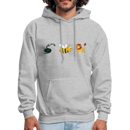 Hose Bee Lion Hoodie (Hoes Be Lying) - heather gray