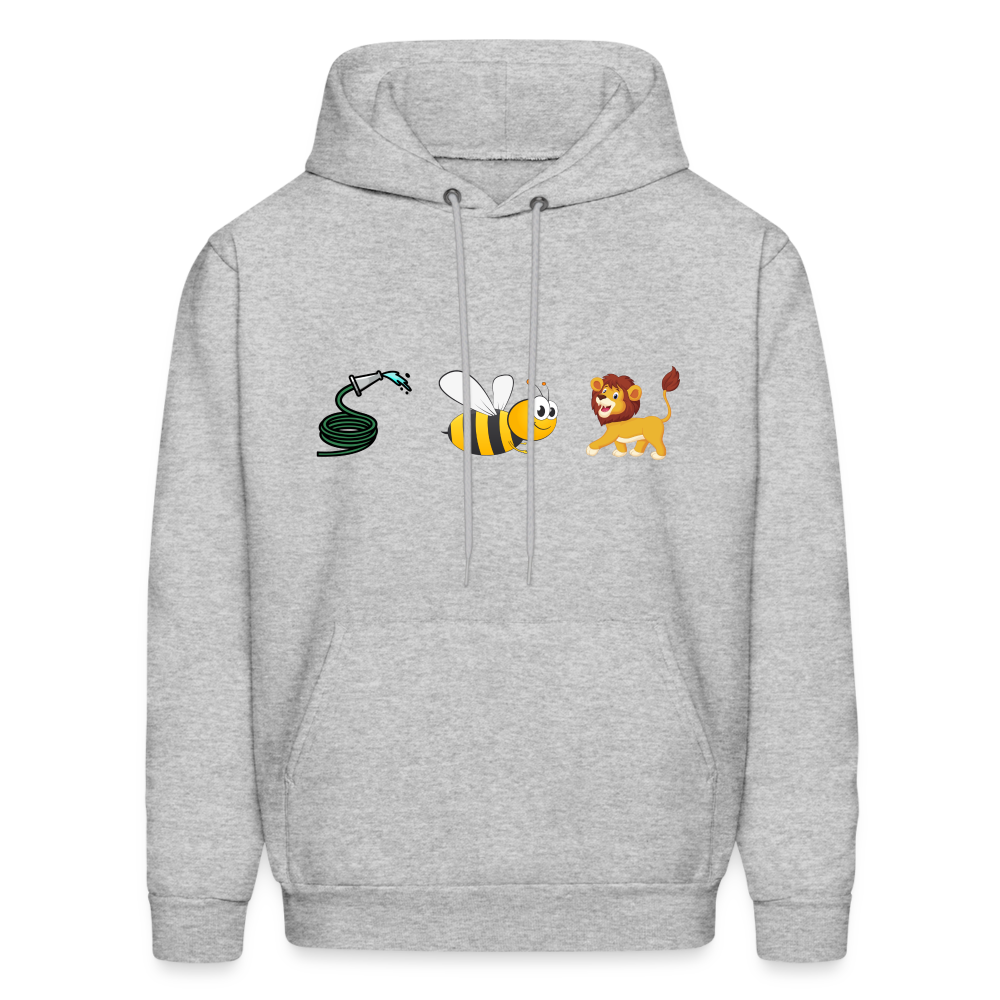 Hose Bee Lion Hoodie (Hoes Be Lying) - heather gray