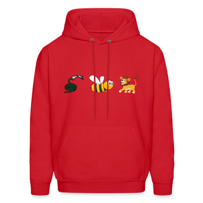 Hose Bee Lion Hoodie (Hoes Be Lying) - red