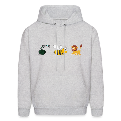 Hose Bee Lion Hoodie (Hoes Be Lying) - ash 