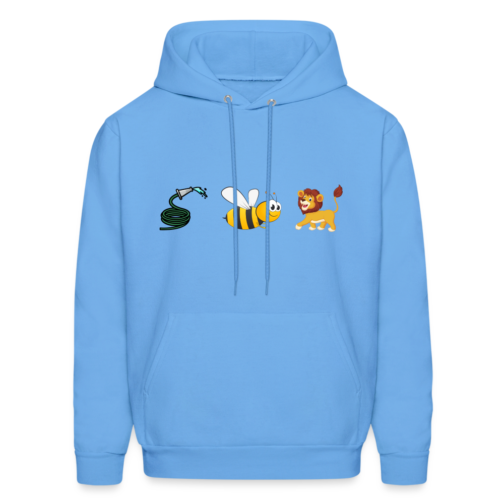 Hose Bee Lion Hoodie (Hoes Be Lying) - carolina blue