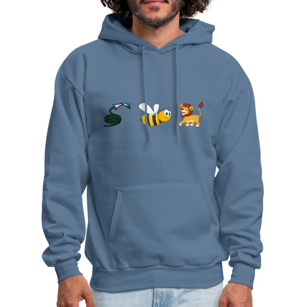 Hose Bee Lion Hoodie (Hoes Be Lying) - denim blue