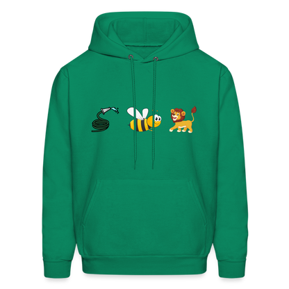 Hose Bee Lion Hoodie (Hoes Be Lying) - kelly green