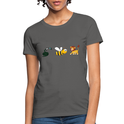 Hose Bee Lion Women's T-Shirt (Hoes Be Lying) - charcoal