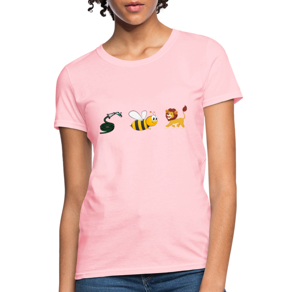 Hose Bee Lion Women's T-Shirt (Hoes Be Lying) - pink