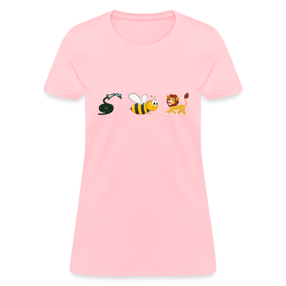 Hose Bee Lion Women's T-Shirt (Hoes Be Lying) - pink