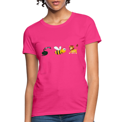 Hose Bee Lion Women's T-Shirt (Hoes Be Lying) - fuchsia