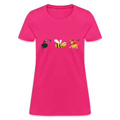 Hose Bee Lion Women's T-Shirt (Hoes Be Lying) - fuchsia