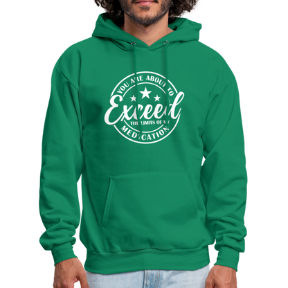 You Are About to Exceed the Limits of my Medication Hoodie - Color: royal blue