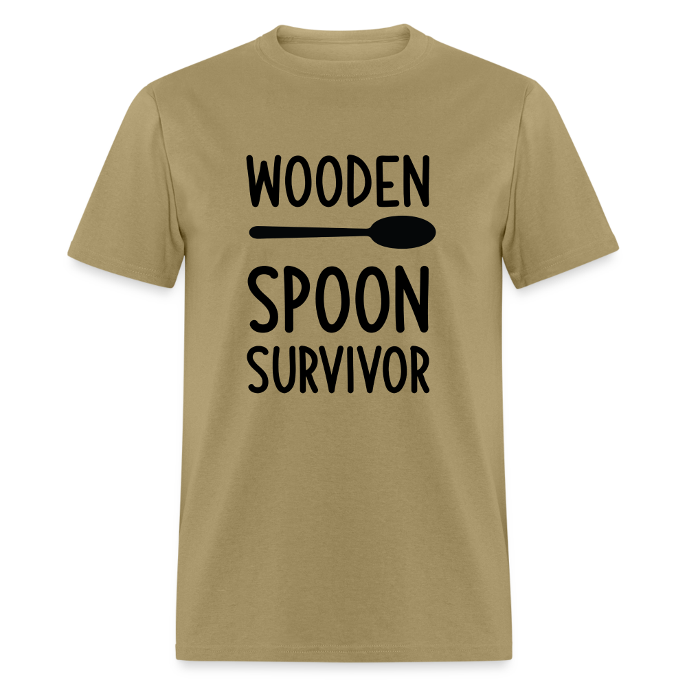 wooden Spoon Survivor T-Shirt - Color: yellow