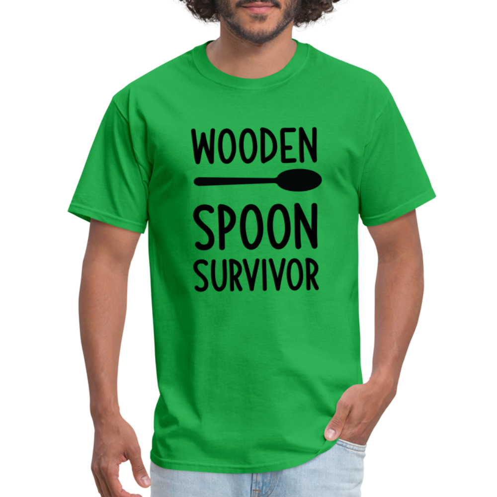 wooden Spoon Survivor T-Shirt - Color: yellow