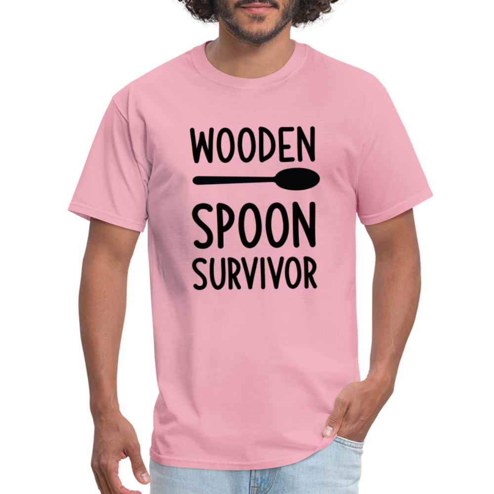 wooden Spoon Survivor T-Shirt - Color: pink