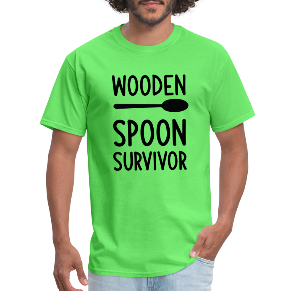 wooden Spoon Survivor T-Shirt - Color: yellow