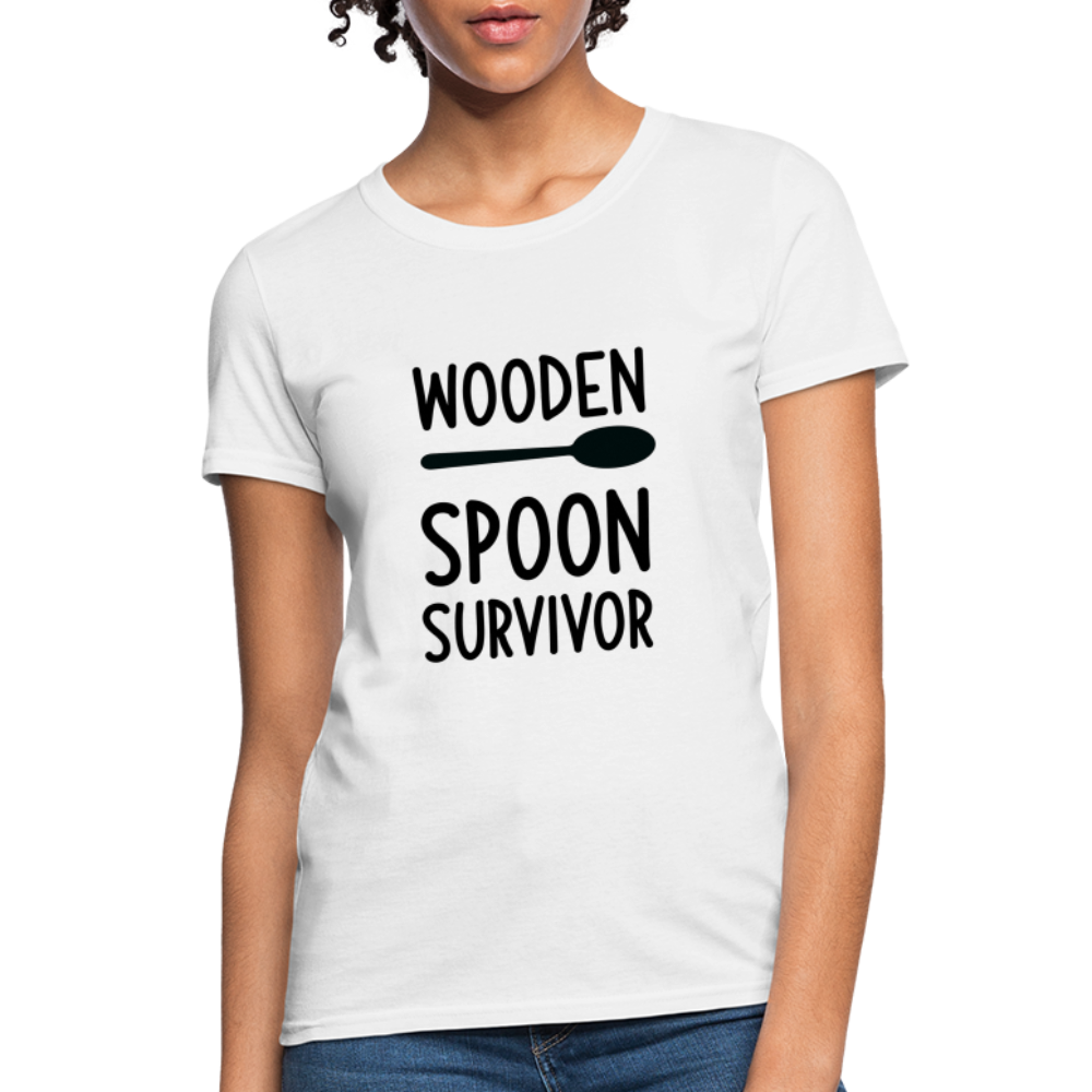 wooden Spoon Survivor Women's T-Shirt - Color: pink