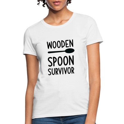 wooden Spoon Survivor Women's T-Shirt - Color: pink