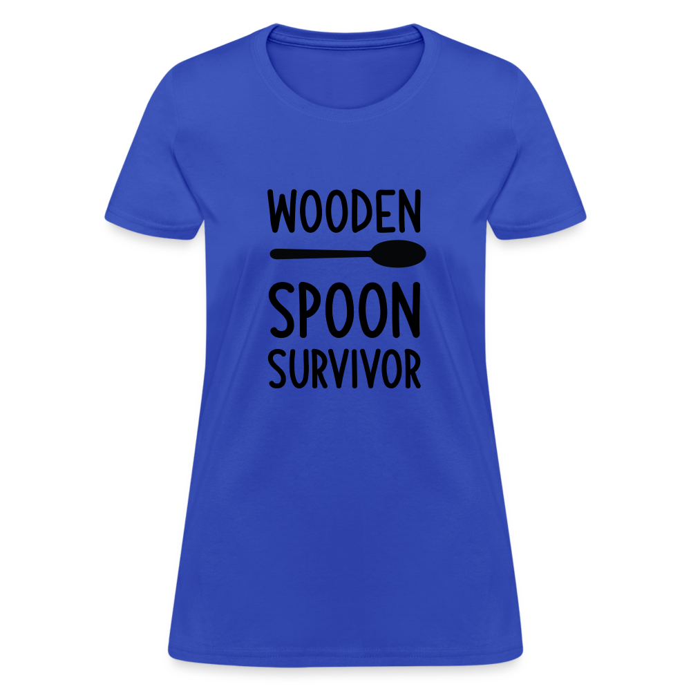 wooden Spoon Survivor Women's T-Shirt - Color: pink