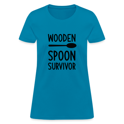 wooden Spoon Survivor Women's T-Shirt - Color: pink