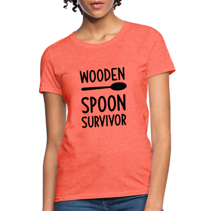 wooden Spoon Survivor Women's T-Shirt - Color: pink