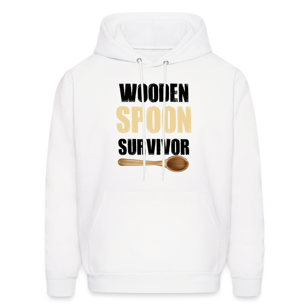 Wooden Spoon Survivor Hoodie - Color: white