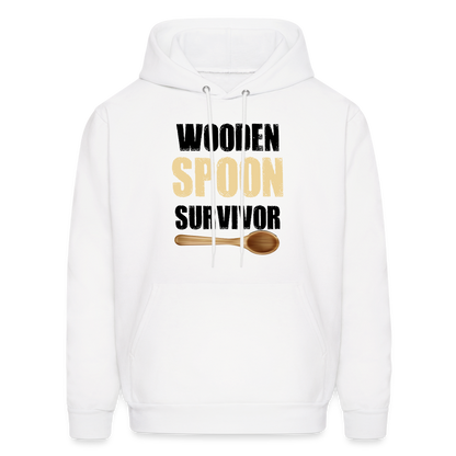 Wooden Spoon Survivor Hoodie - Color: white