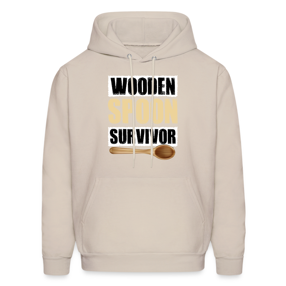 Wooden Spoon Survivor Hoodie - Color: Sand