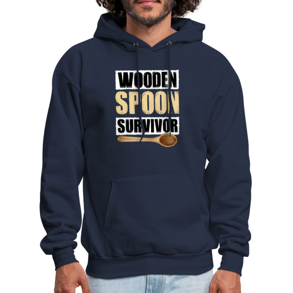 Wooden Spoon Survivor Hoodie - Color: navy