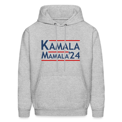 Kamala Mamala Hoodie (2024 Election) - Color: heather gray