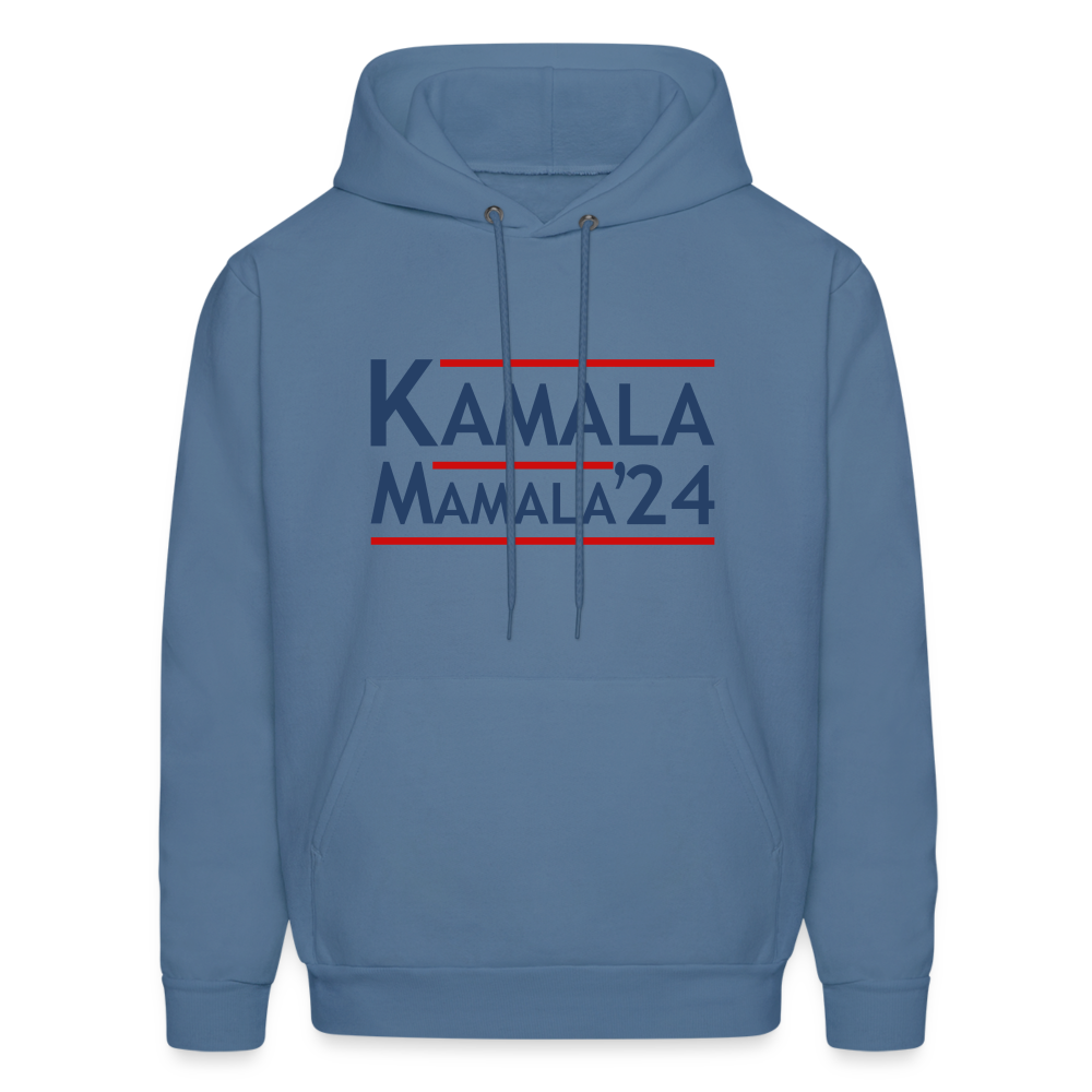 Kamala Mamala Hoodie (2024 Election) - Color: denim blue