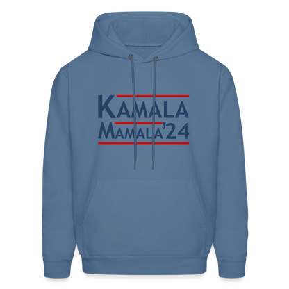 Kamala Mamala Hoodie (2024 Election) - Color: denim blue