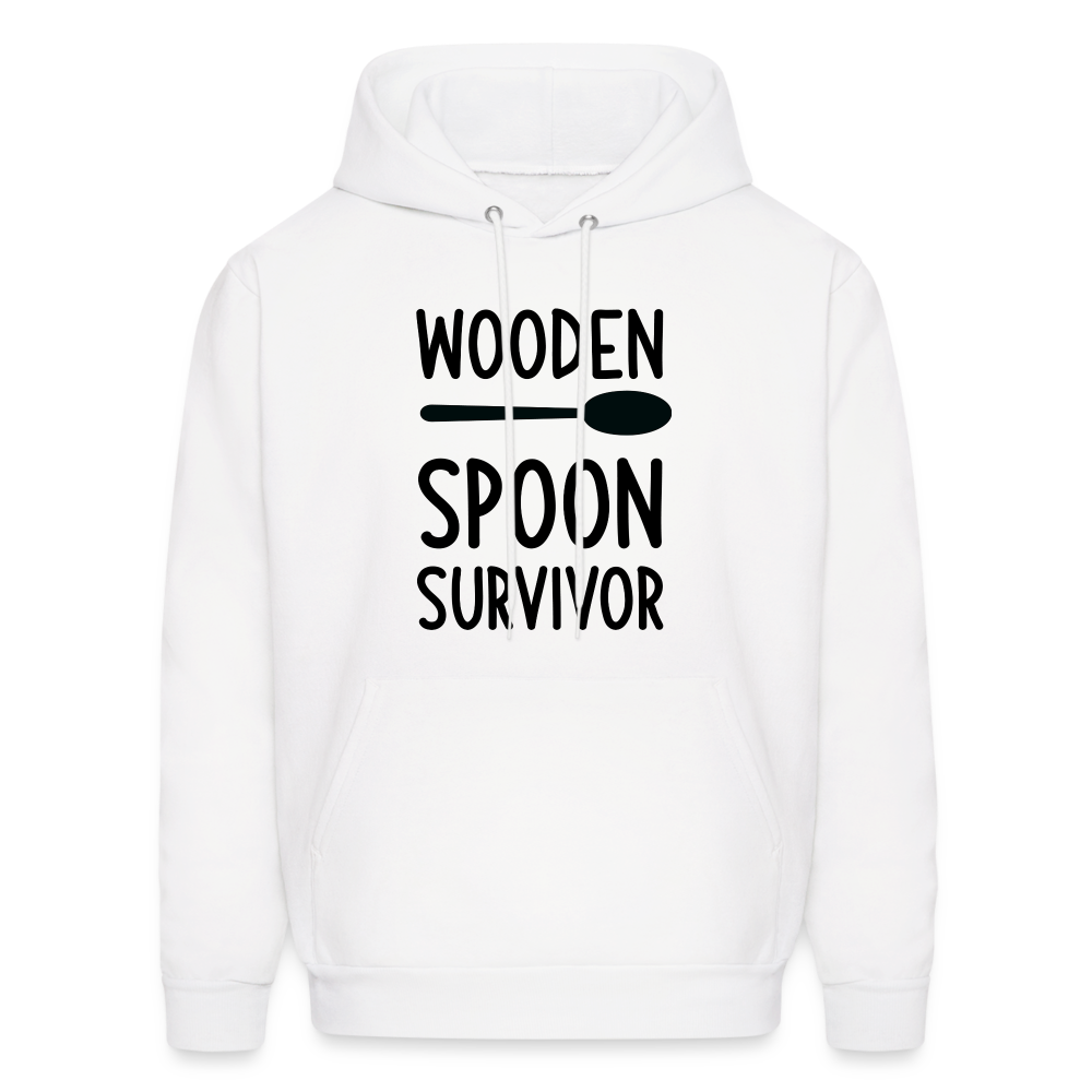 wooden Spoon Survivor Hoodie - Color: white