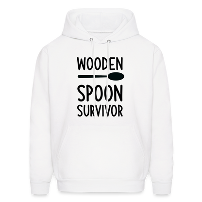 wooden Spoon Survivor Hoodie - Color: white