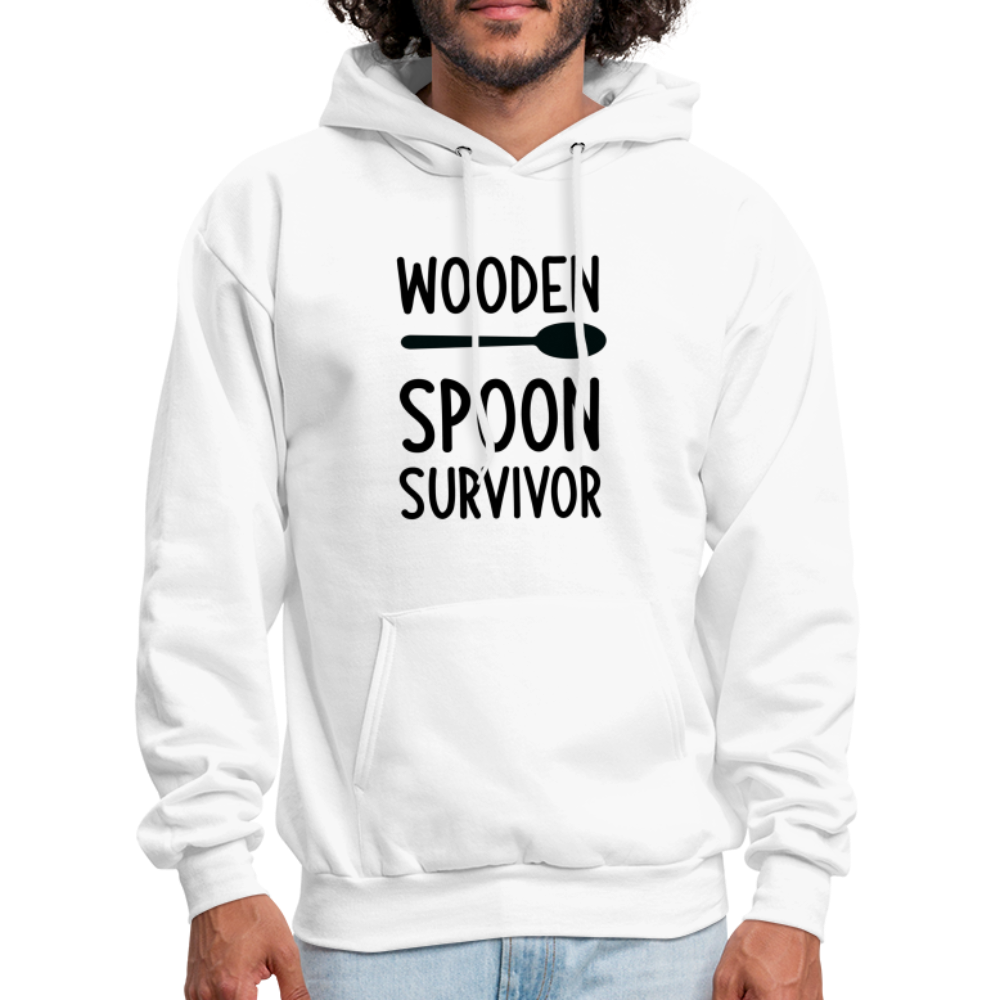 wooden Spoon Survivor Hoodie - Color: white