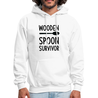 wooden Spoon Survivor Hoodie - Color: white