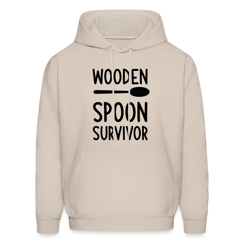 wooden Spoon Survivor Hoodie - Color: Sand