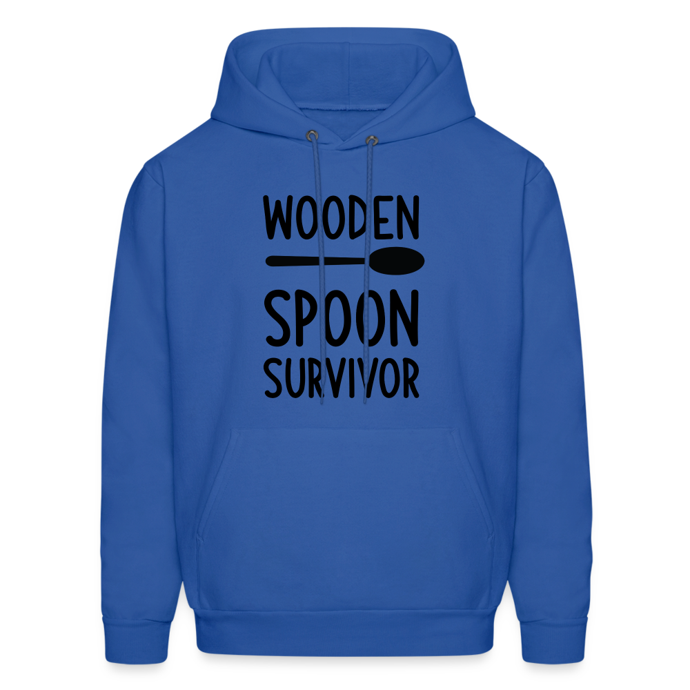 wooden Spoon Survivor Hoodie - Color: royal blue