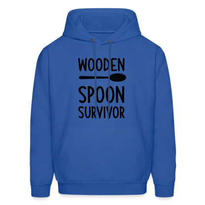 wooden Spoon Survivor Hoodie - Color: royal blue